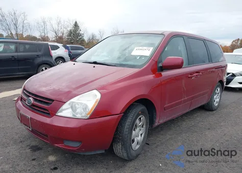 2006 Kia Sedona Ex/Lx from USA, damaged, VIN KNDMB233766057203
